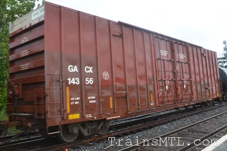 Car/wagon GACX14356 right side / coté dtoit